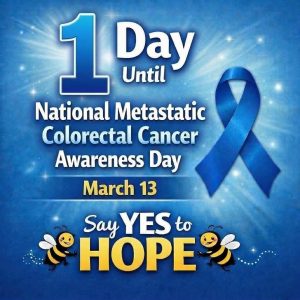 1 day till mCRC Awareness day